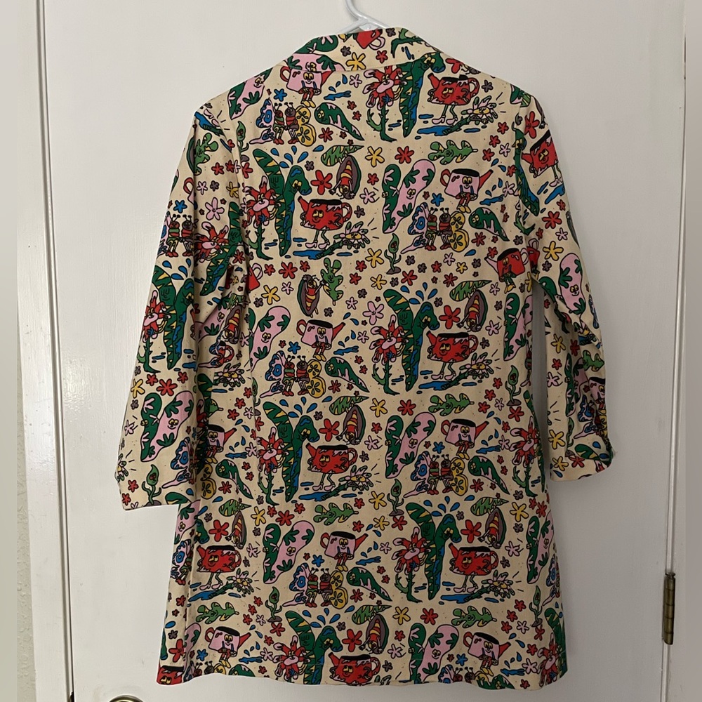 Nooworks Art Teacher Dress/Jacket in Bug Out print - Picture 3 of 6